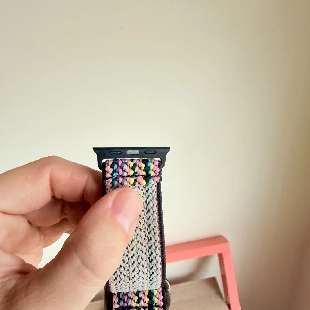Apple Watch‎ Adjustable Nylon Elastic Band-38/40/41-42/44/45/49mm All Series